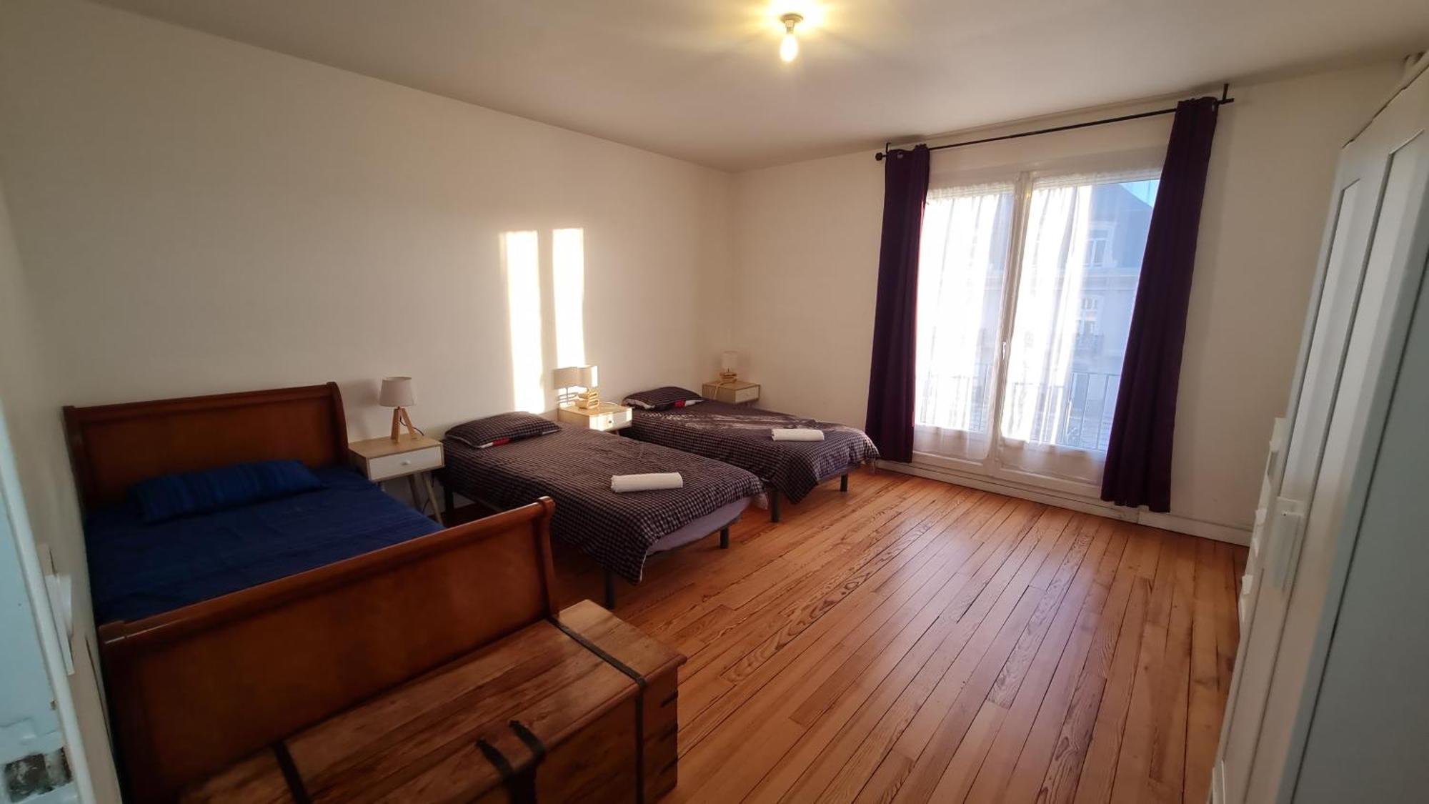 Appartement Rénové, 100 m de la gare, 83 m2, 5 Pers, Confortable et Lumineux El Havre Exterior foto
